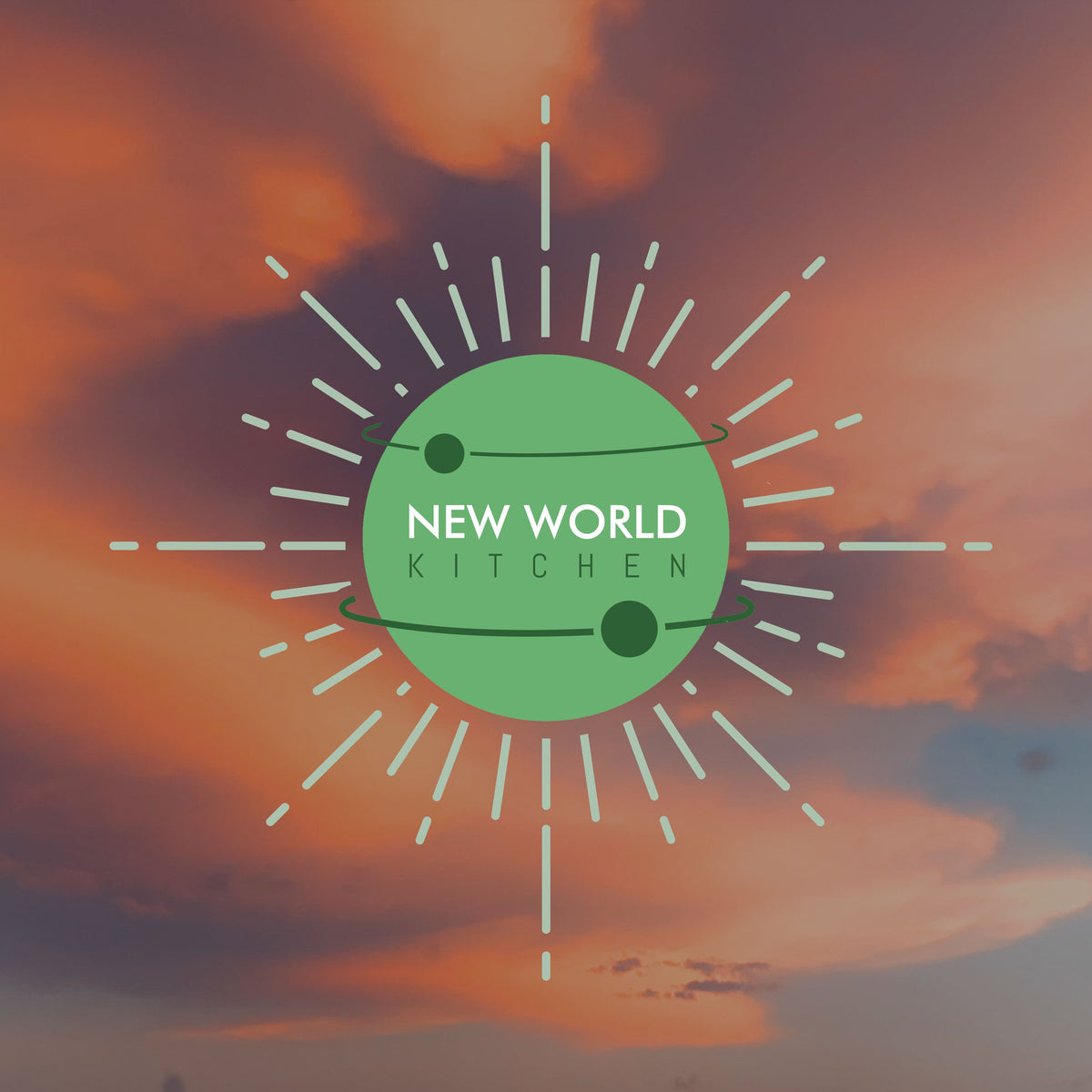 New World Kitchen restaurant logo - View nutrition facts, calories, and macros for menu items at 1620 Pleasant St, Des Moines, IA 50314