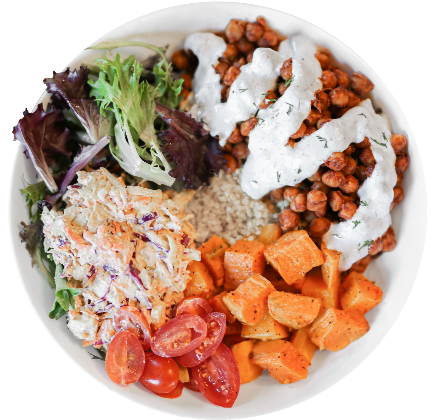 Vegan Barbecue Ranch Bowl in Des Moines, Iowa