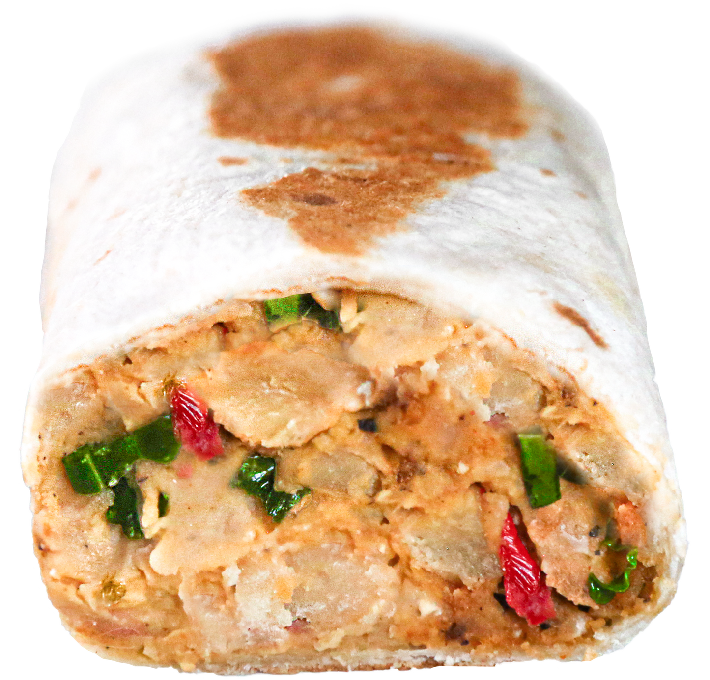 vegan breakfast burrito in Des Moines, Iowa