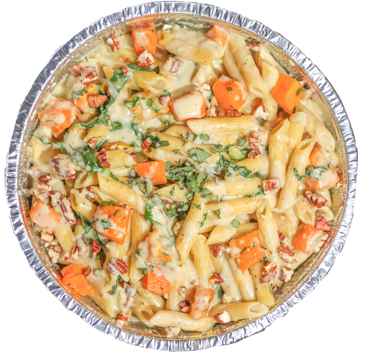vegan butternut sage alfredo in Des Moines, Iowa