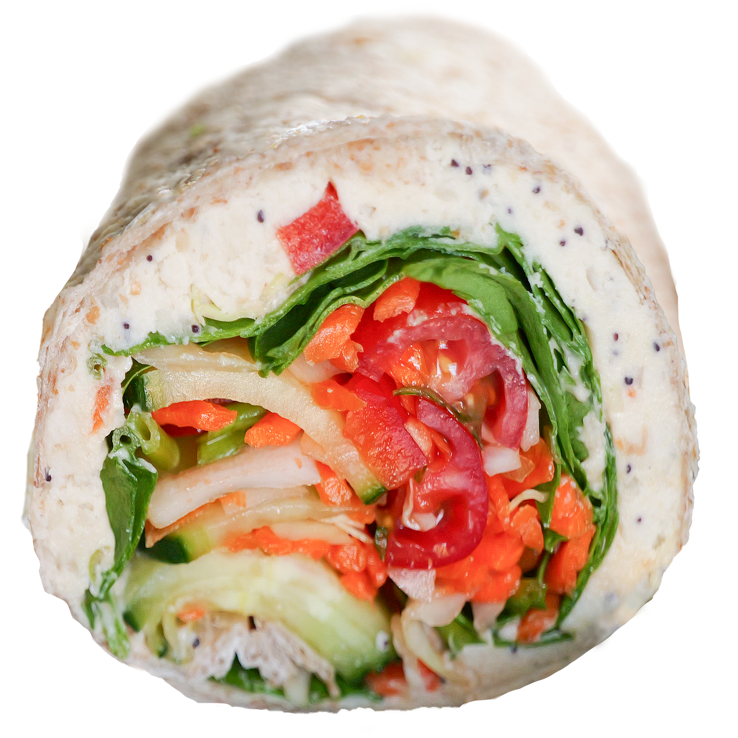 vegan cashew cream cheese wrap in Des Moines, Iowa
