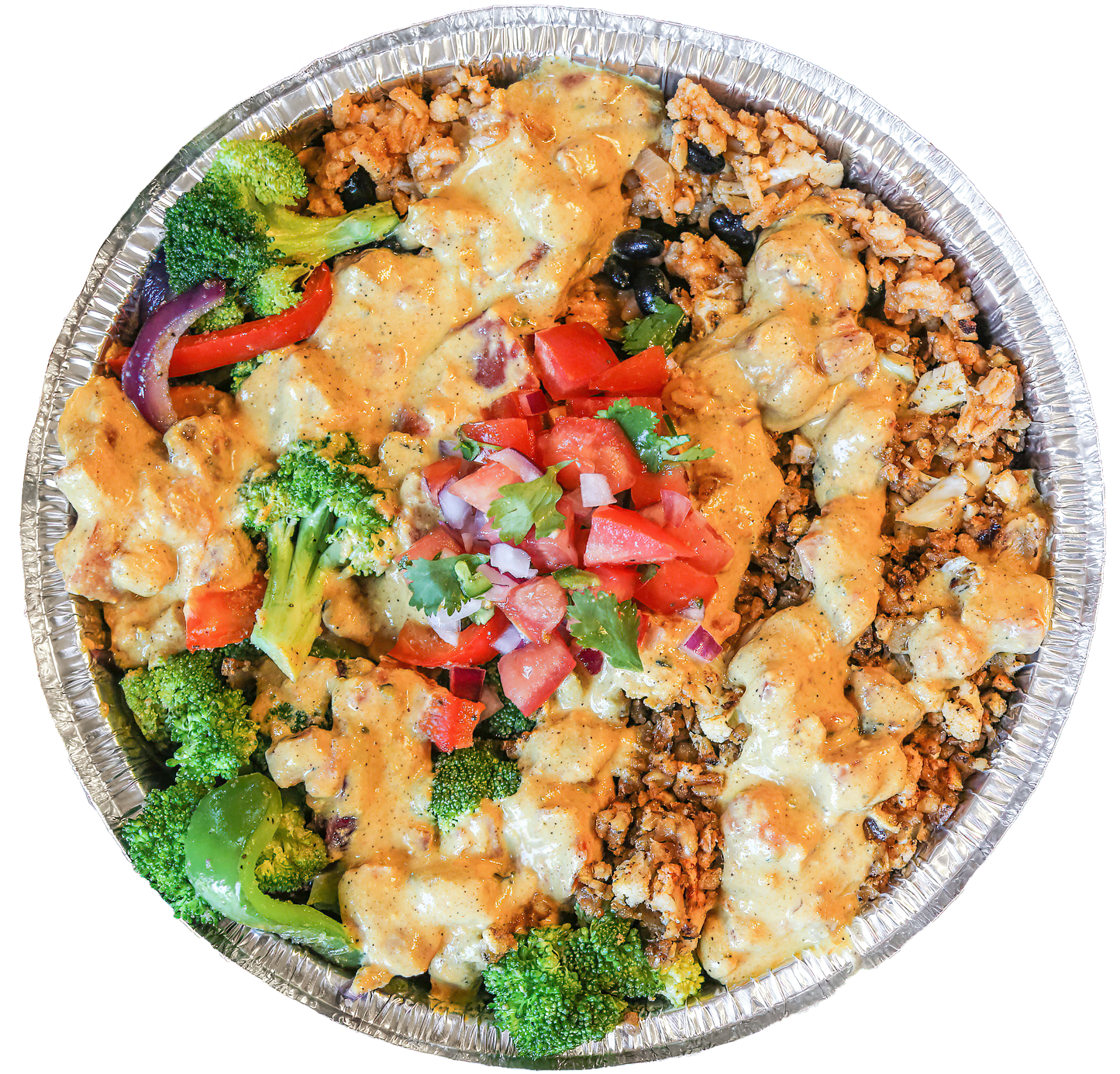 Cheesy Fajita Bowl in Des Moines, Iowa