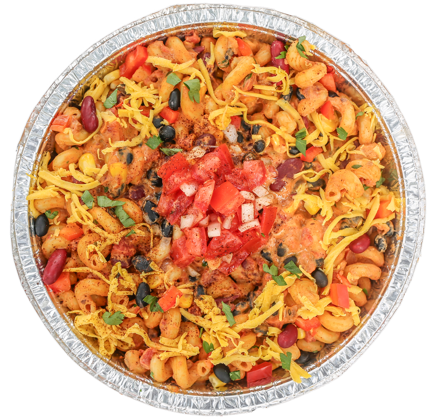 vegan chili mac XL in Des Moines, Iowa