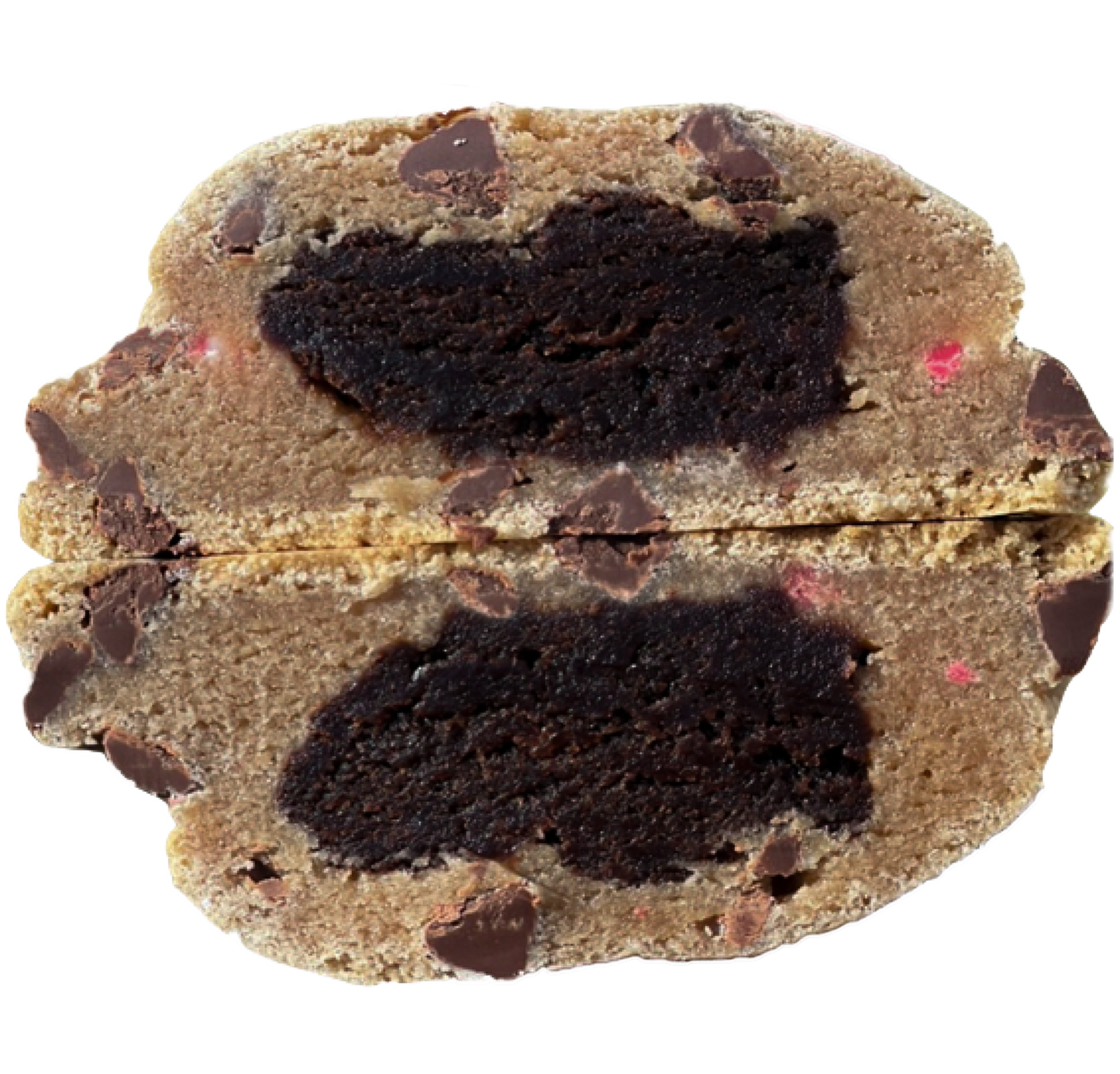 Vegan Chocolate Chip Peppermint Brownie Cookie in Des Moines, Iowa