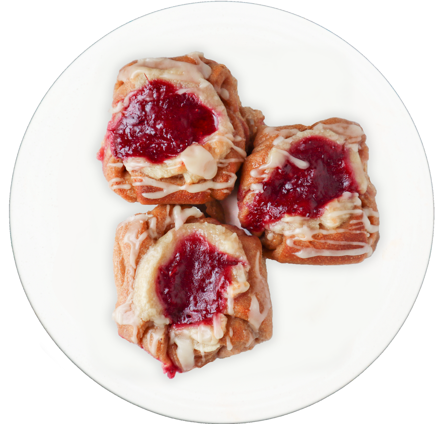 Vegan Cranberry Vanilla Creme Danish in Des Moines
