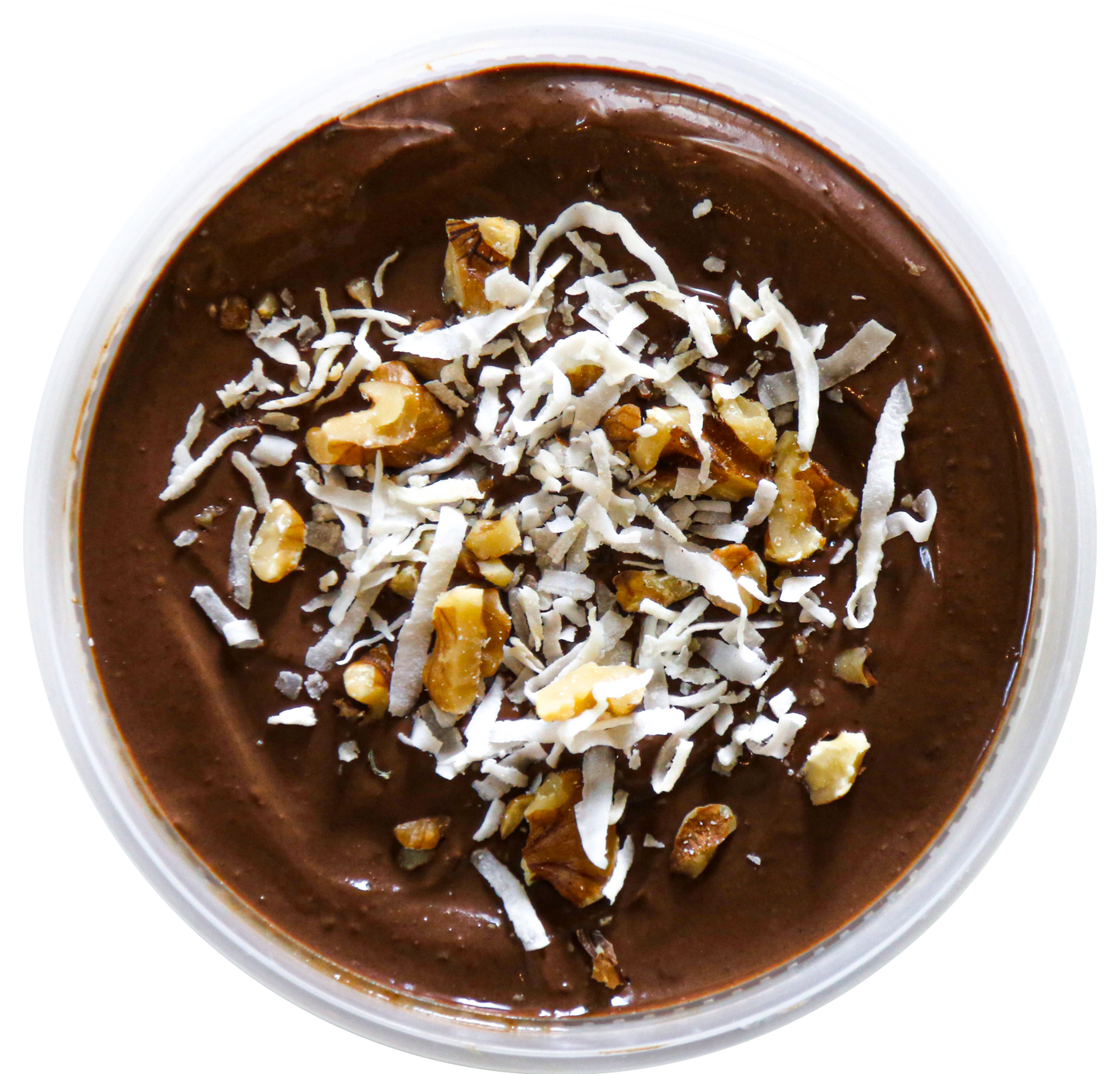 Vegan German Chocolate Dessert Cup in Des Moines, Iowa