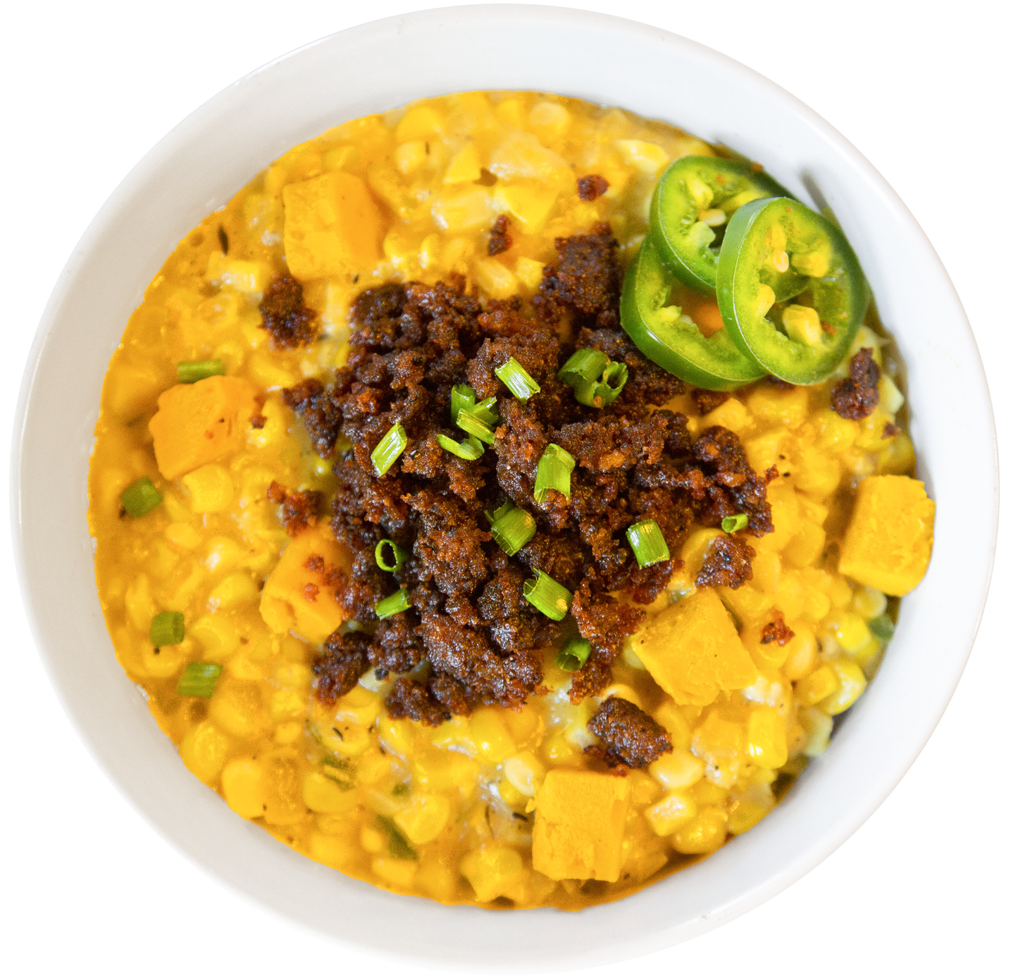 jalapeno cheddar creamed corn in Des Moines, Iowa