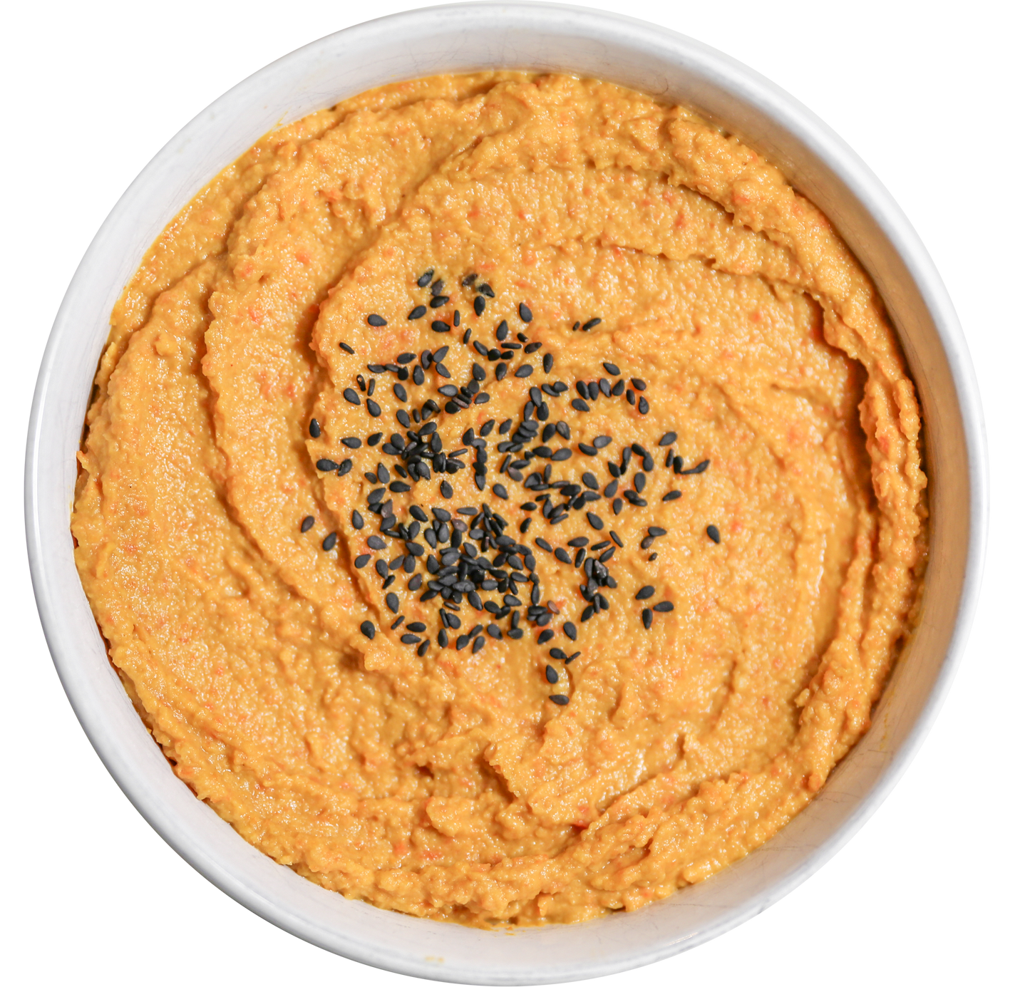 Orange Hummus in Des Moines, Iowa