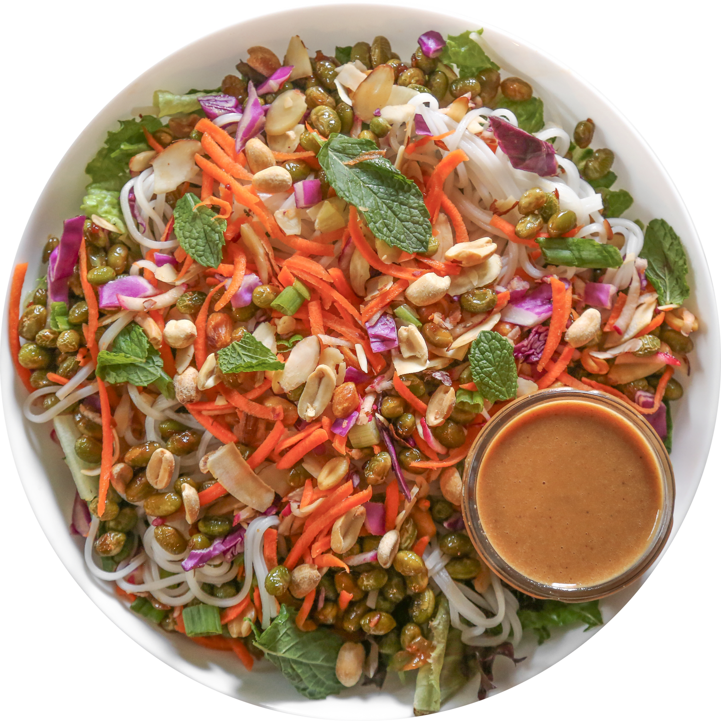 Peanut Crunch Noodle Bowl in Des Moines, Iowa