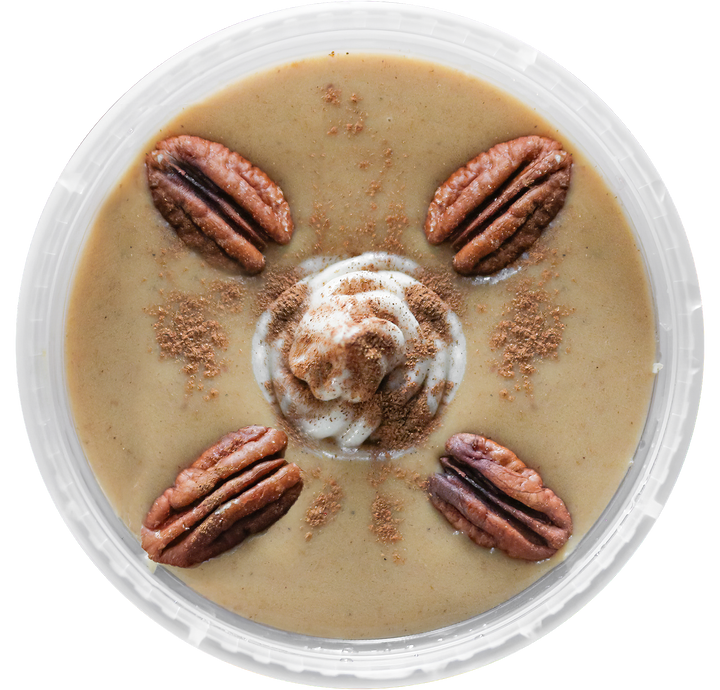 vegan pumpkin pie dessert cup in Des Moines, Iowa
