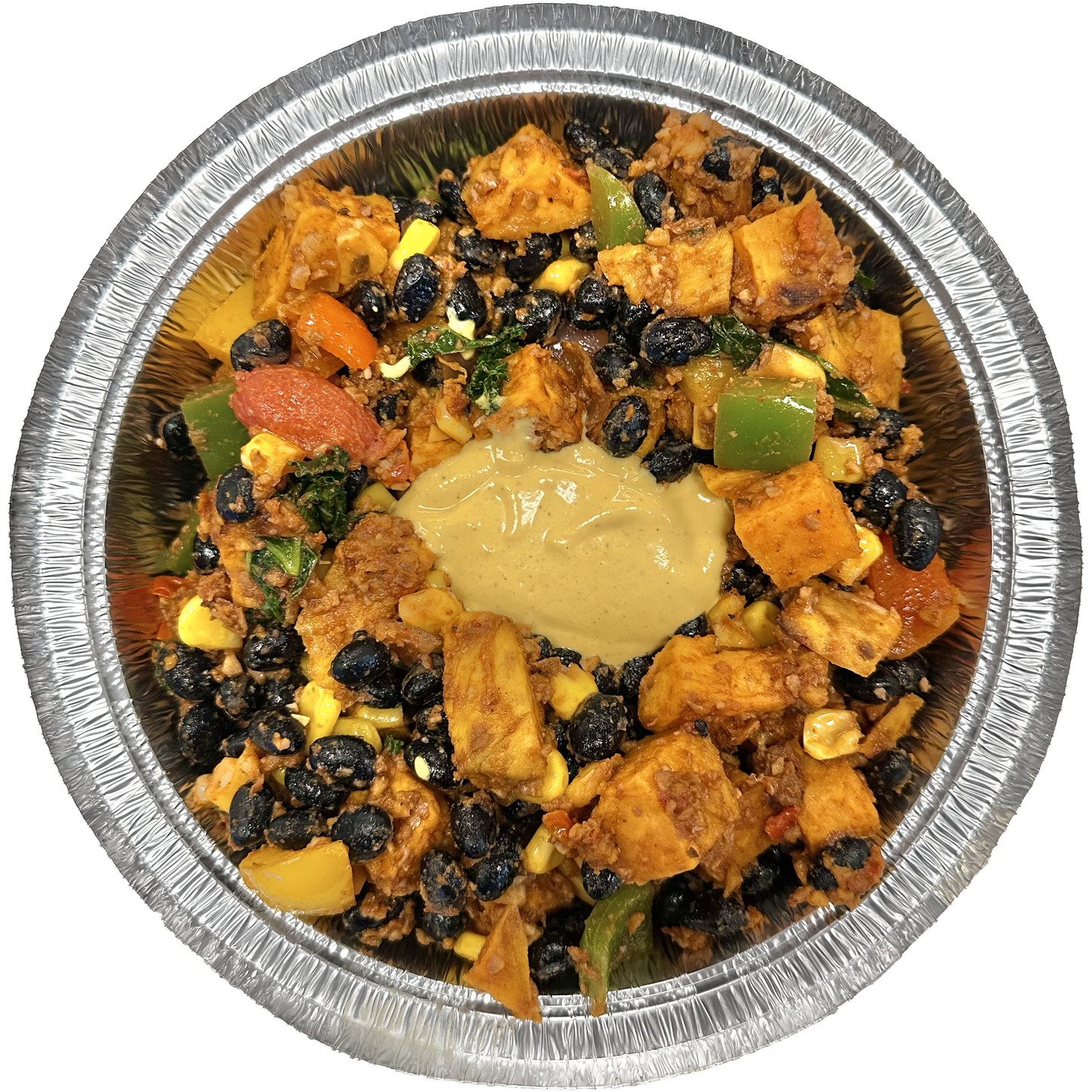 Sweet Potato Taco Hash in Des Moines, Iowa