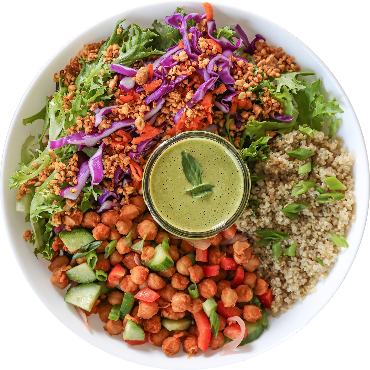 Thai Basil & Red Curry Salad in Des Moines, Iowa