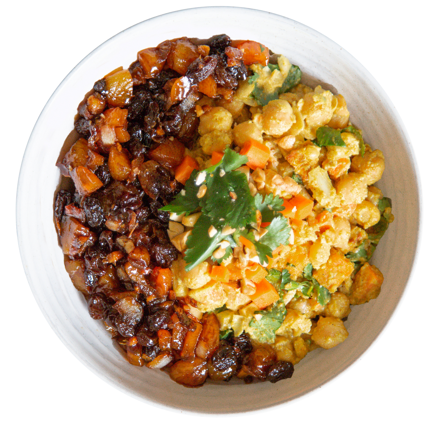 vegan vegetarian Curried Chickpea Salad in Des Moines, Iowa