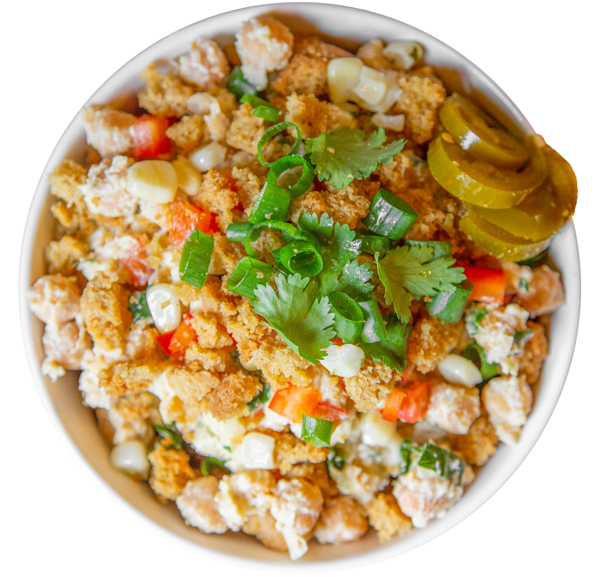 Jalapeño Popper Chickpea Salad in Des Moines, Iowa New World Kitchen
