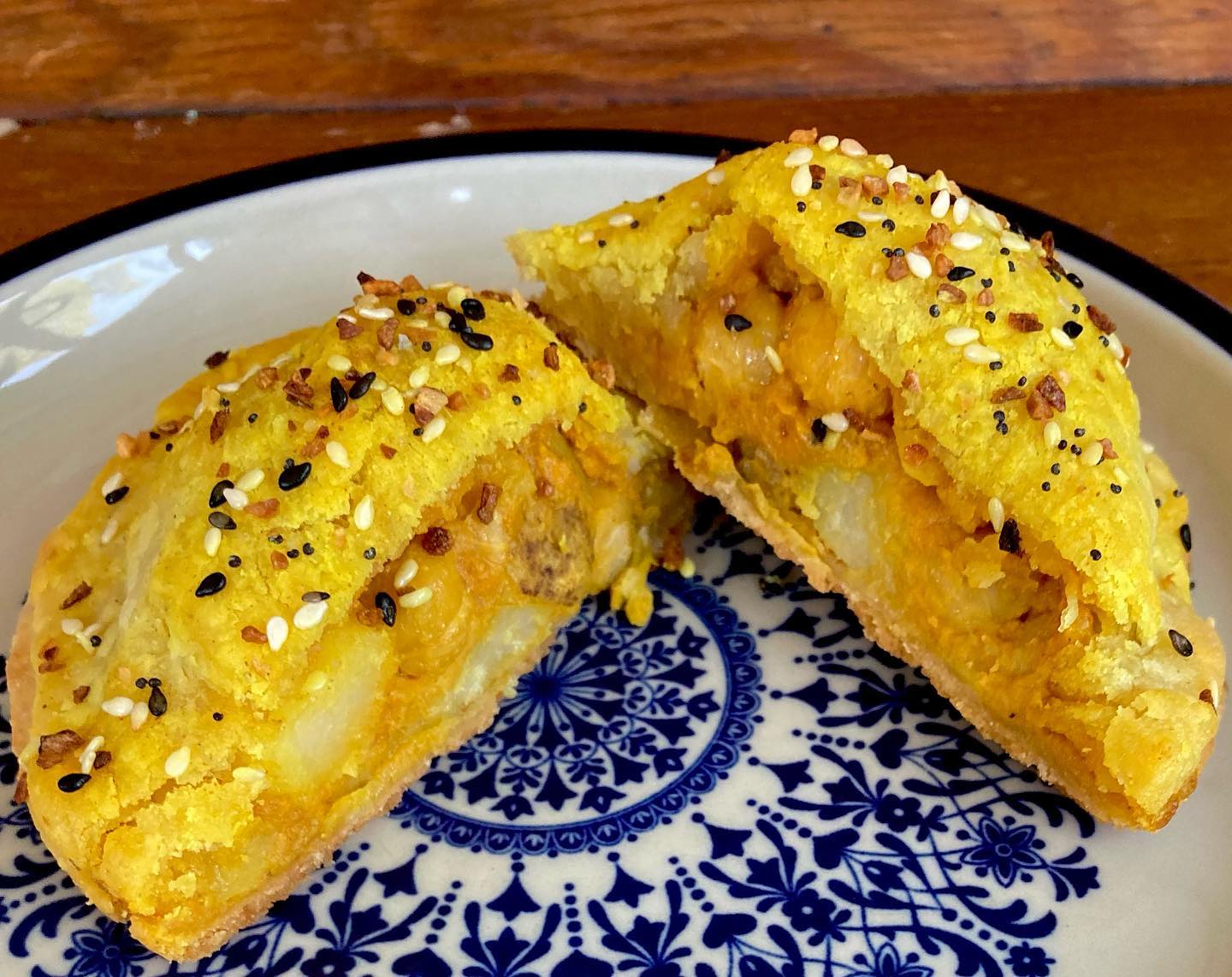 Vegan breakfast hand pies in Des Moines, Iowa