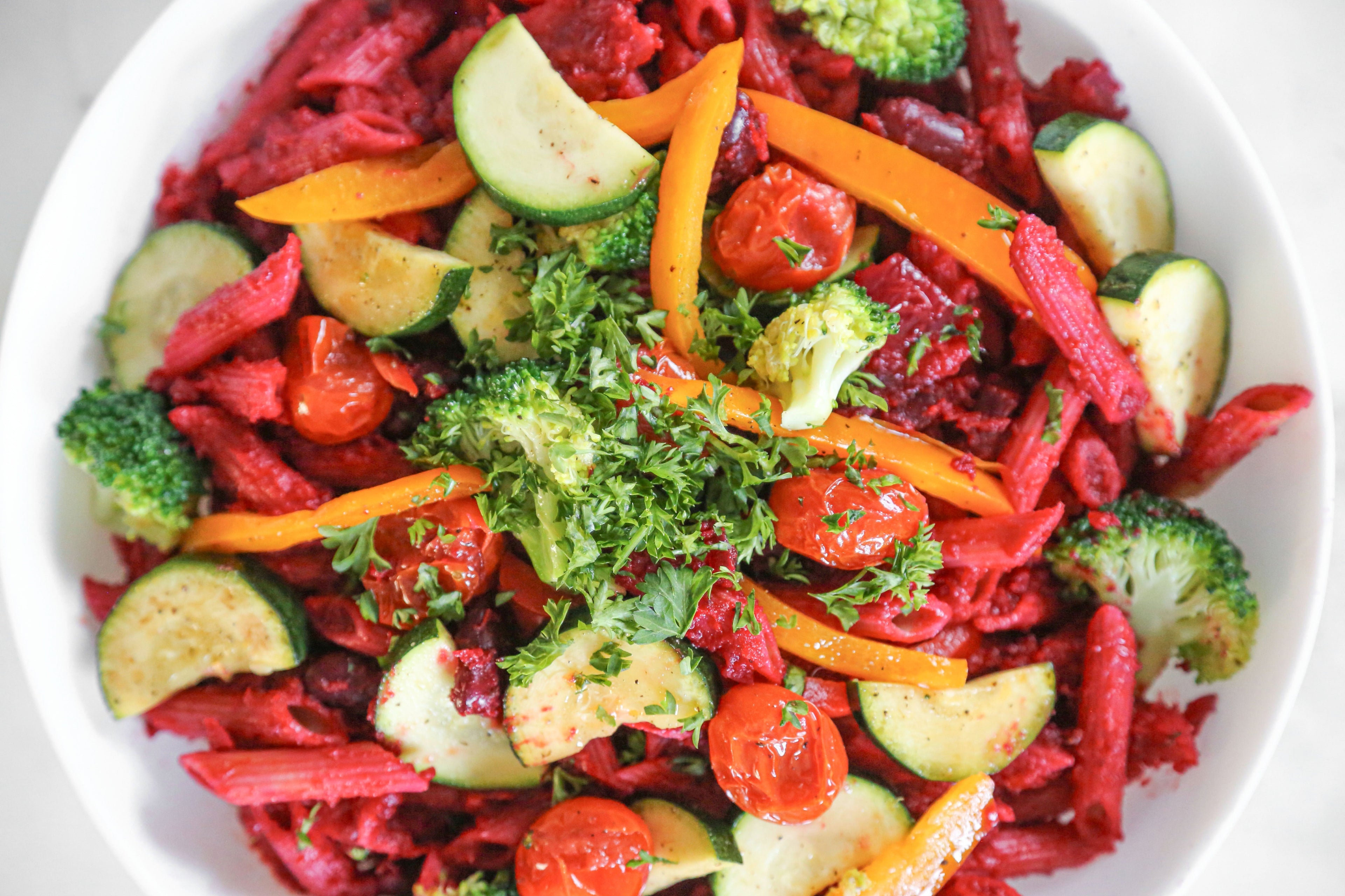 Veggie-Packed Marinara at New World Kitchen in Des Moines, Iowa