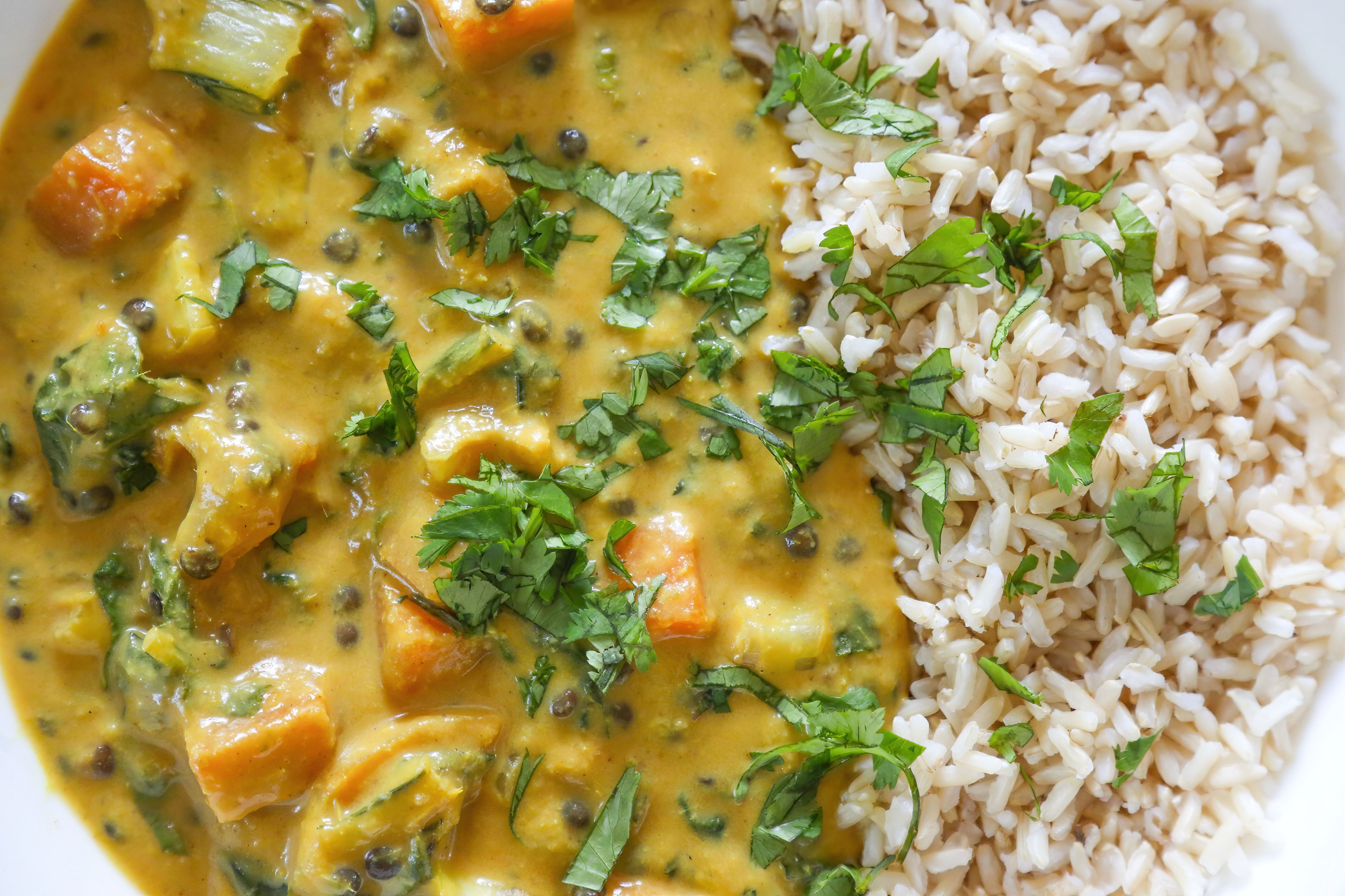 Butternut Coconut Lemongrass Bowl in Des Moines, Iowa