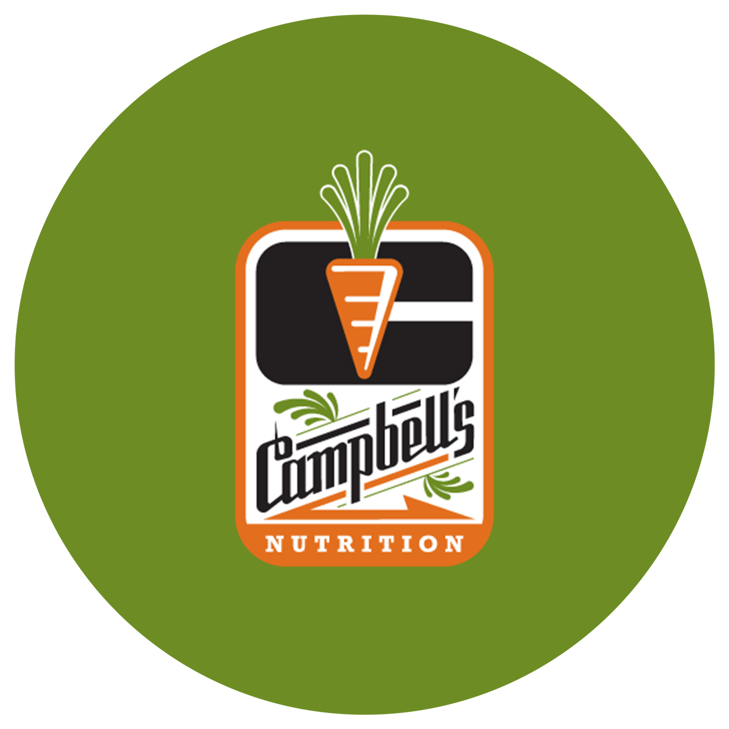 Campbell's Nutrition logo in Des Moines Iowa