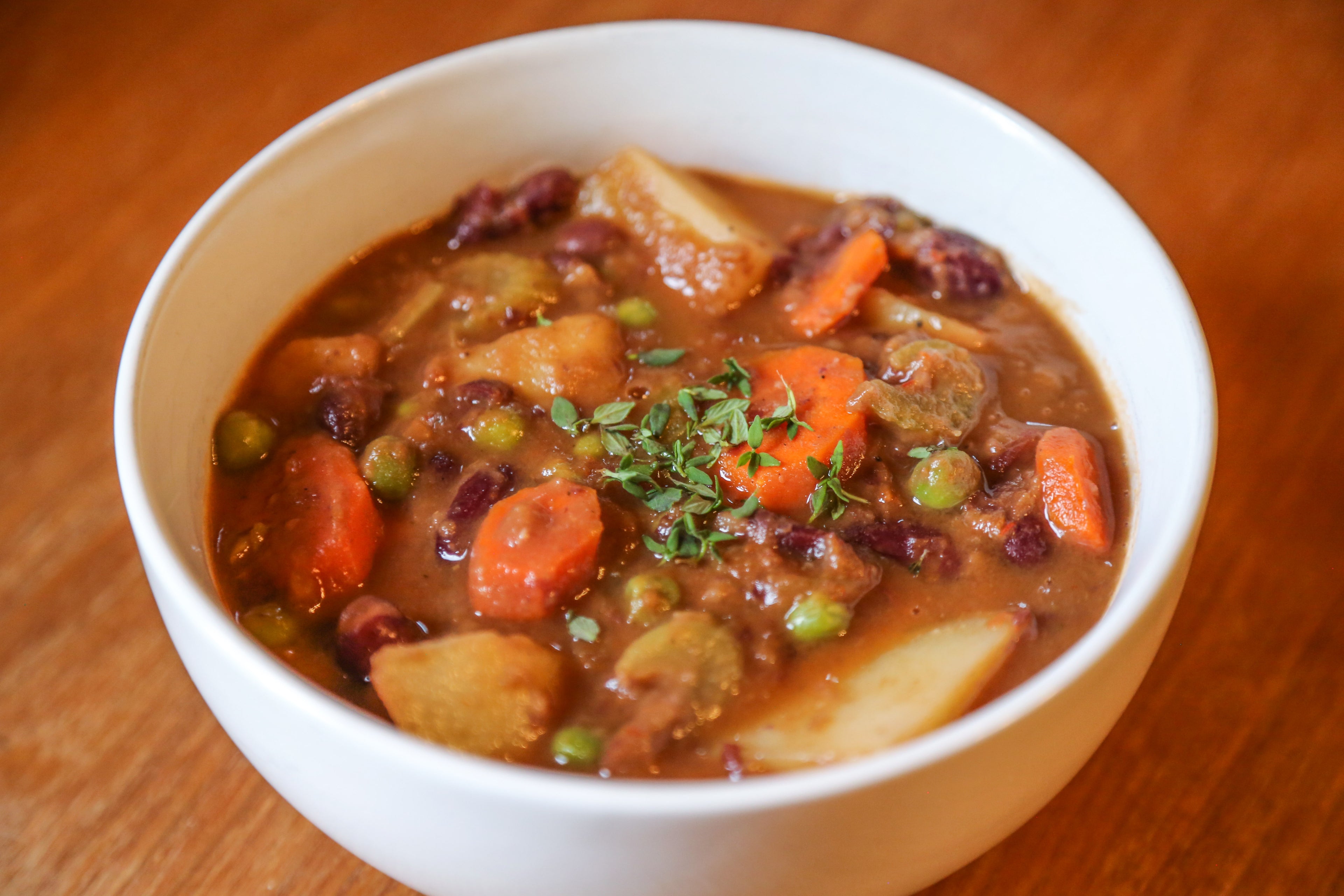 Hearty Vegetable Stew in Des Moines, Iowa