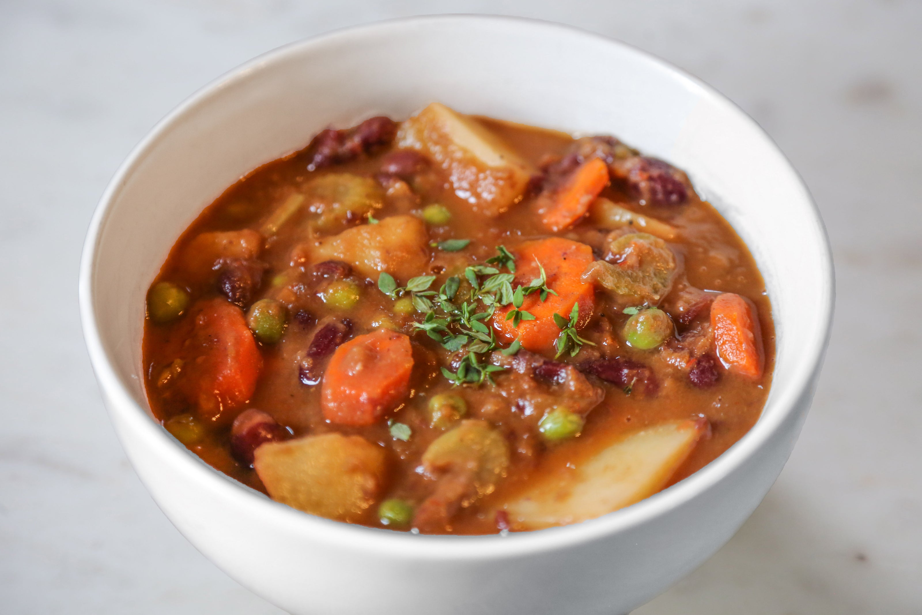 Hearty Vegetable Stew in Des Moines, Iowa
