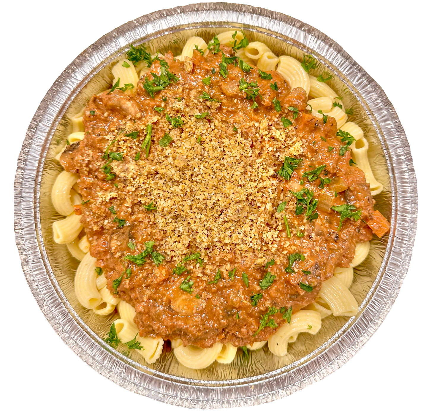 Vegan Mushroom Bolognese in Des Moines, Iowa