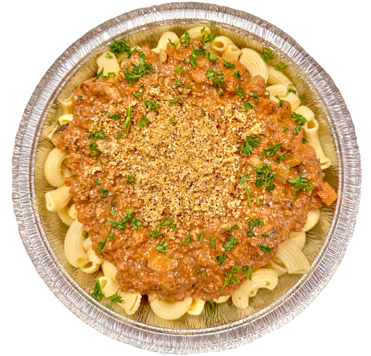 Vegan Mushroom Bolognese in Des Moines, Iowa