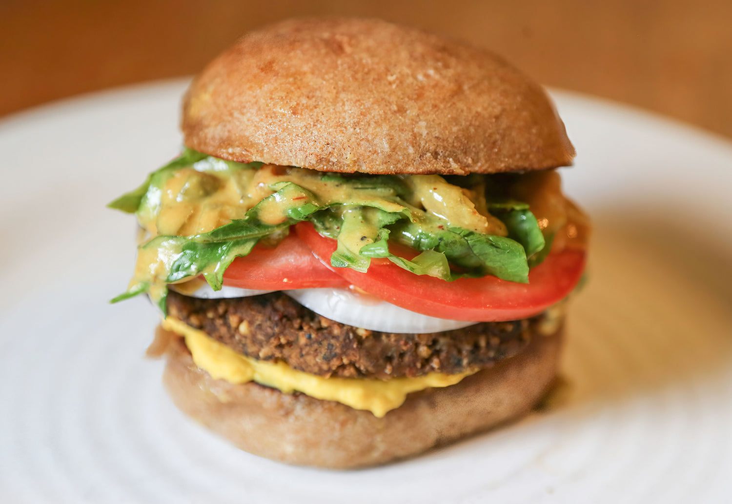 Vegan Burger in Des Moines, Iowa