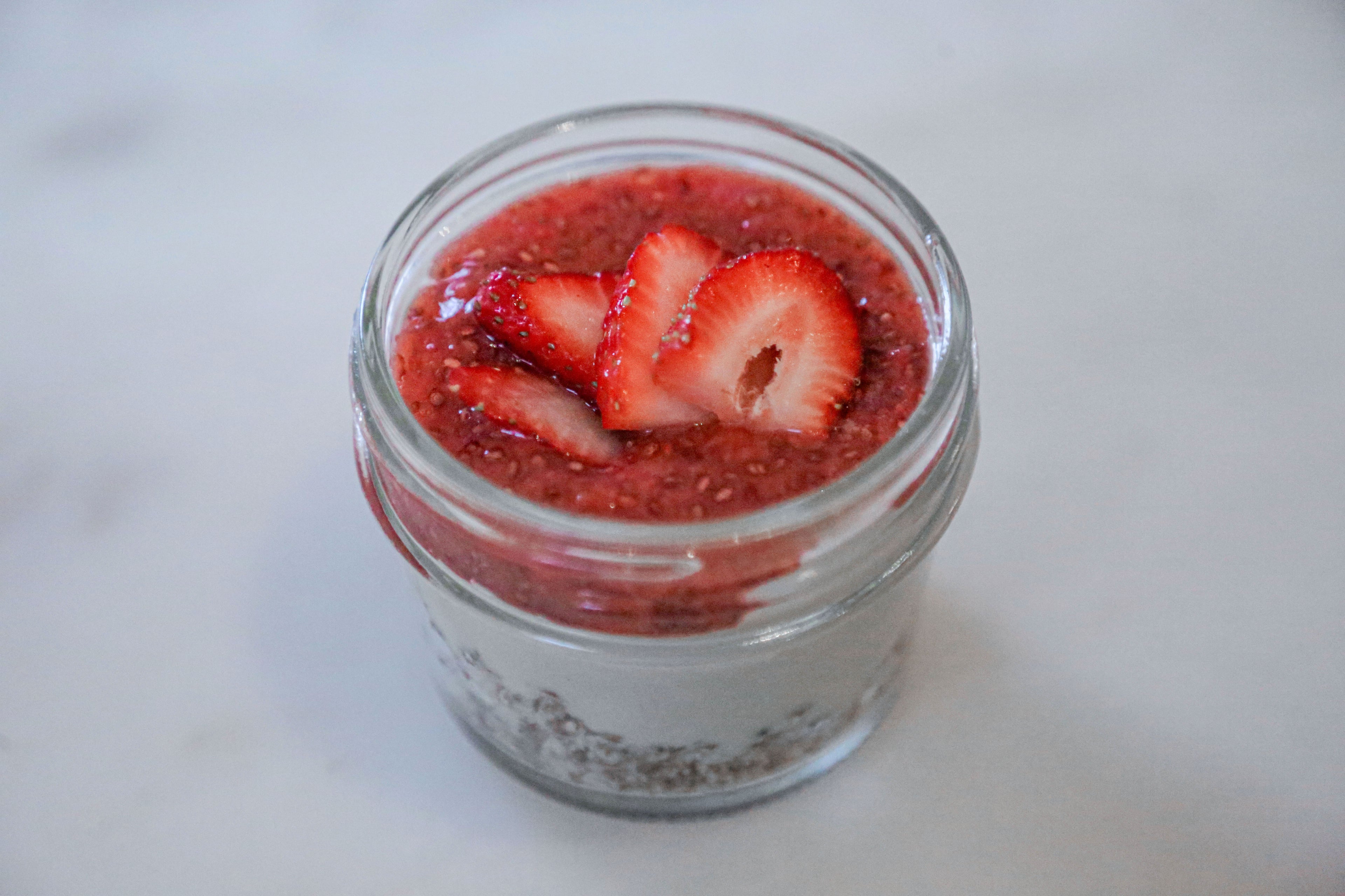 Vegan protein cup - strawberry flavor - in Des Moines, Iowa