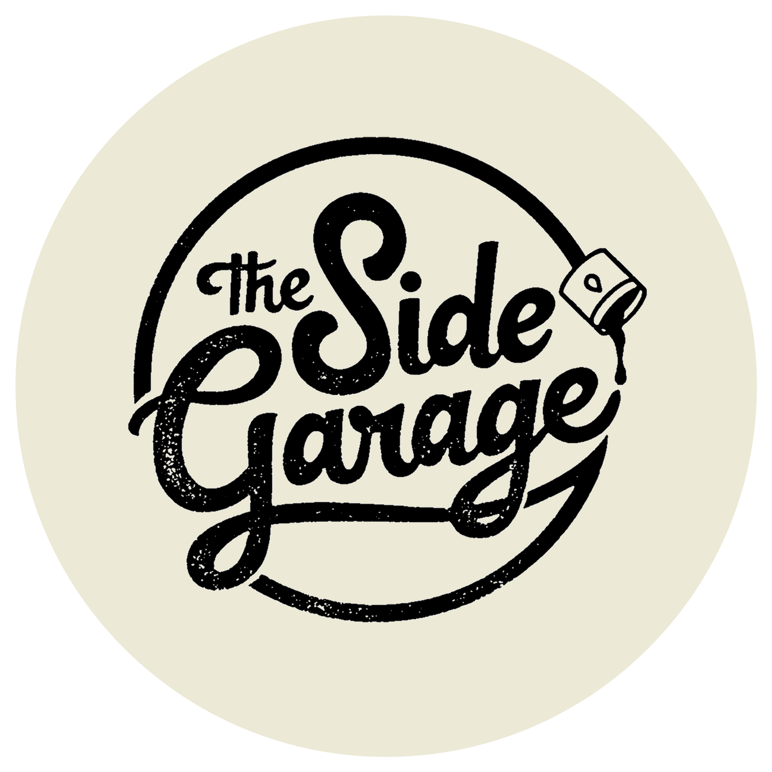 The Side Garage logo in Des Moines Iowa