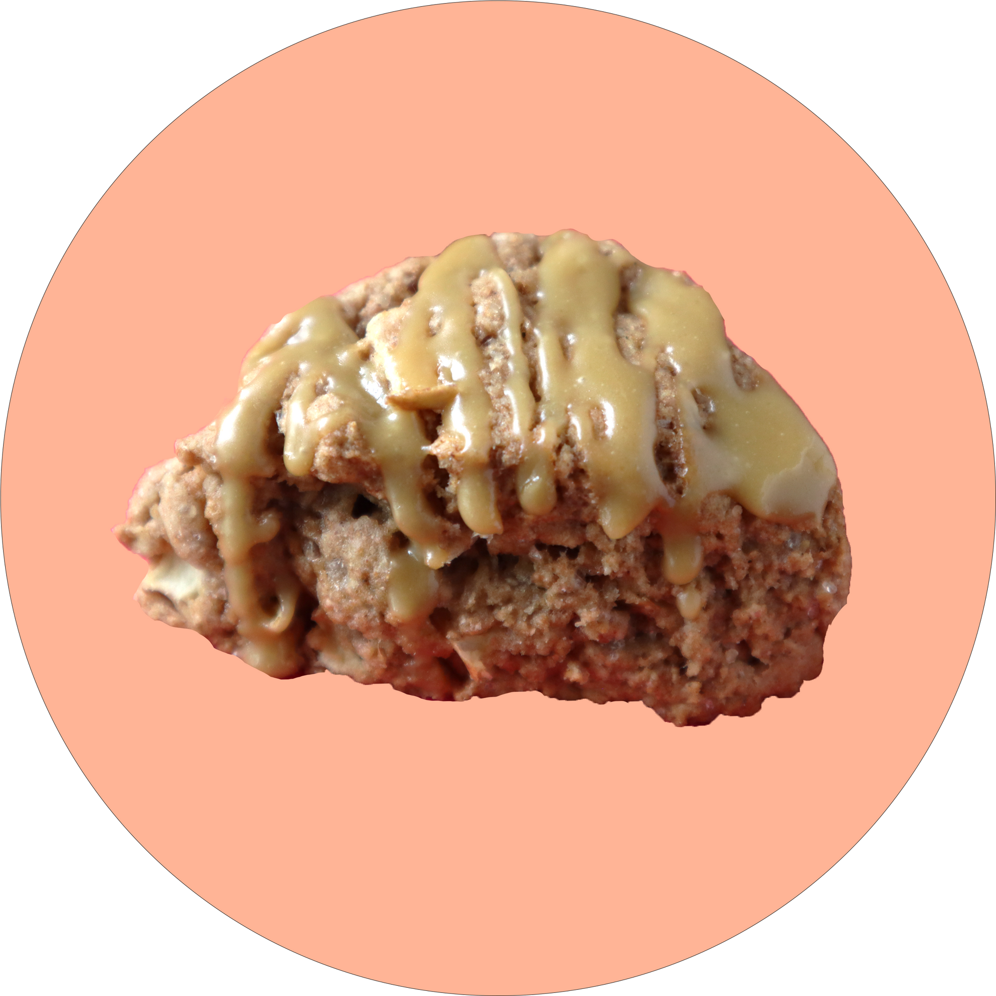 vegan apple sorghum scones in Des Moines, Iowa