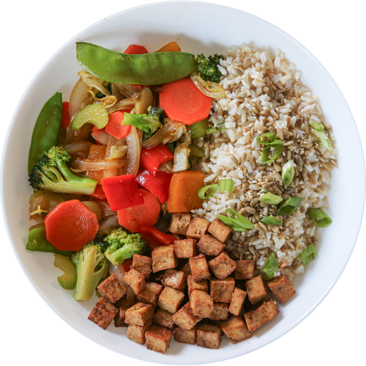 Apricot Teriyaki Stir-Fry Bowl in Des Moines, Iowa