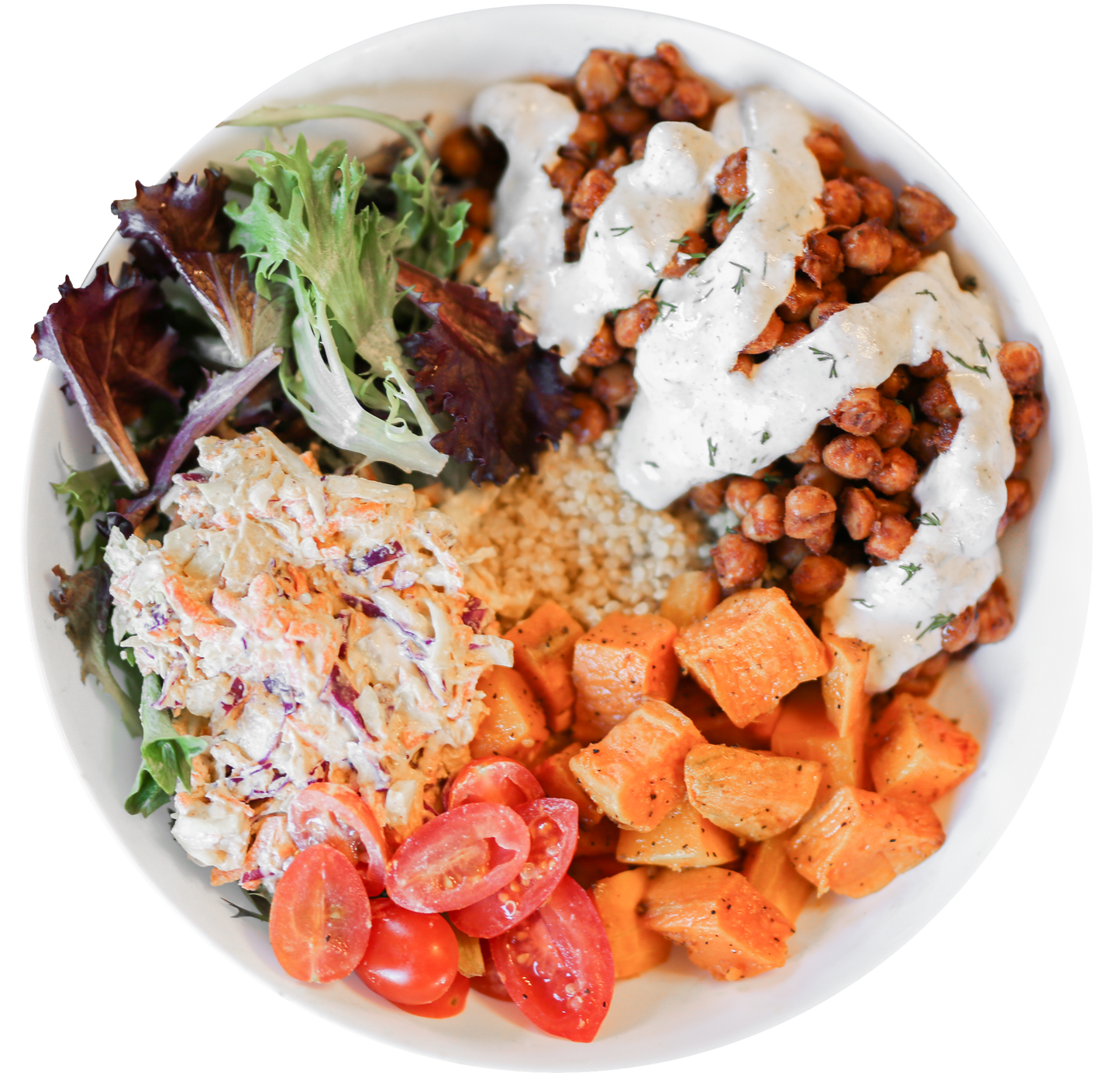 Vegan Barbecue Ranch Bowl in Des Moines, Iowa