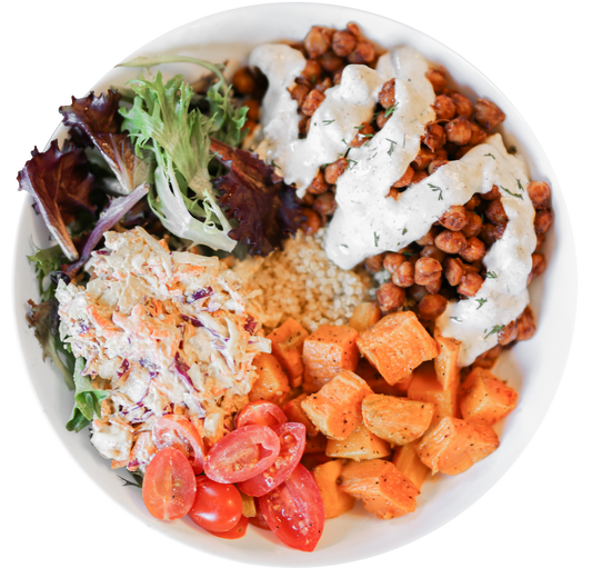 Vegan Barbecue Ranch Bowl in Des Moines, Iowa