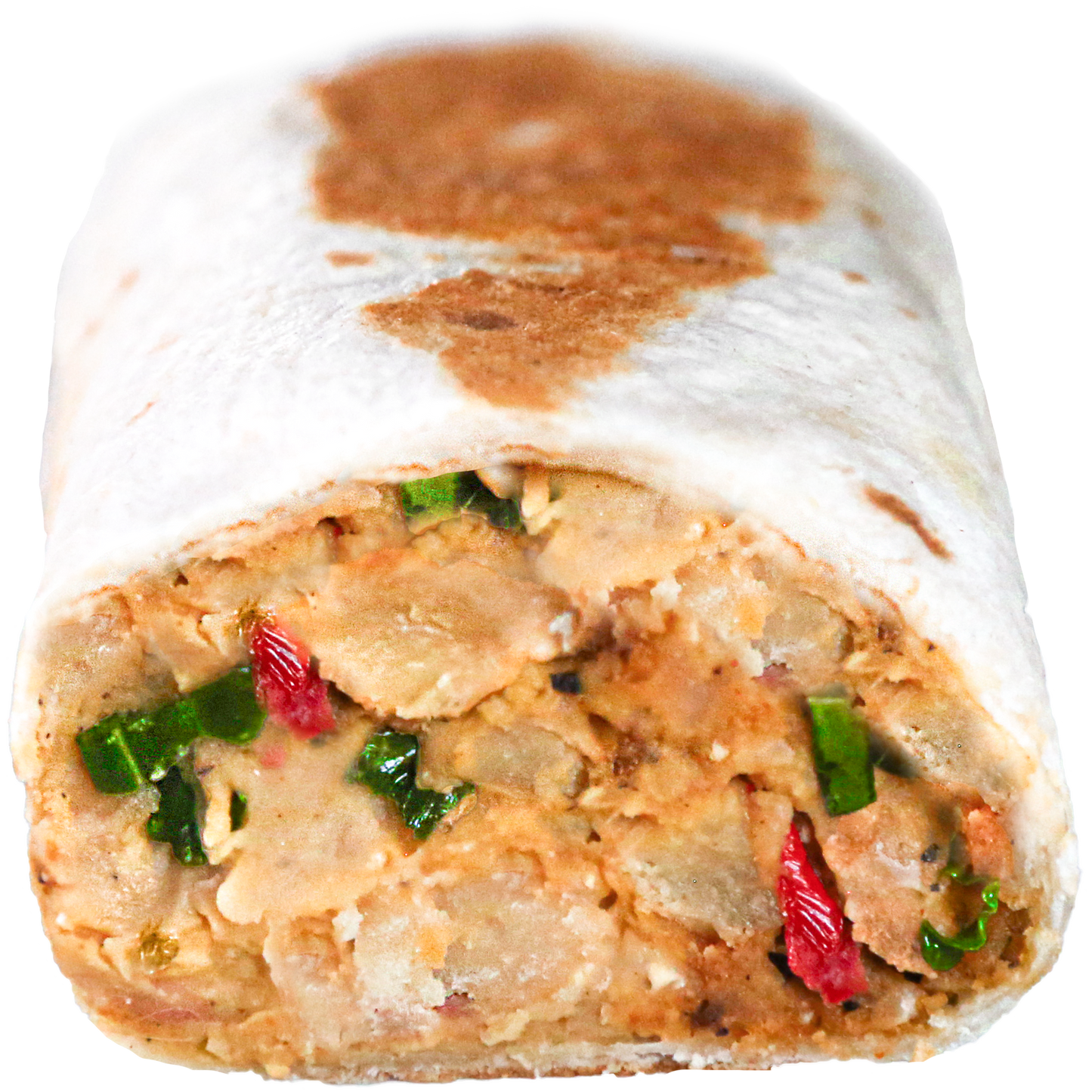 vegan breakfast burrito in Des Moines, Iowa