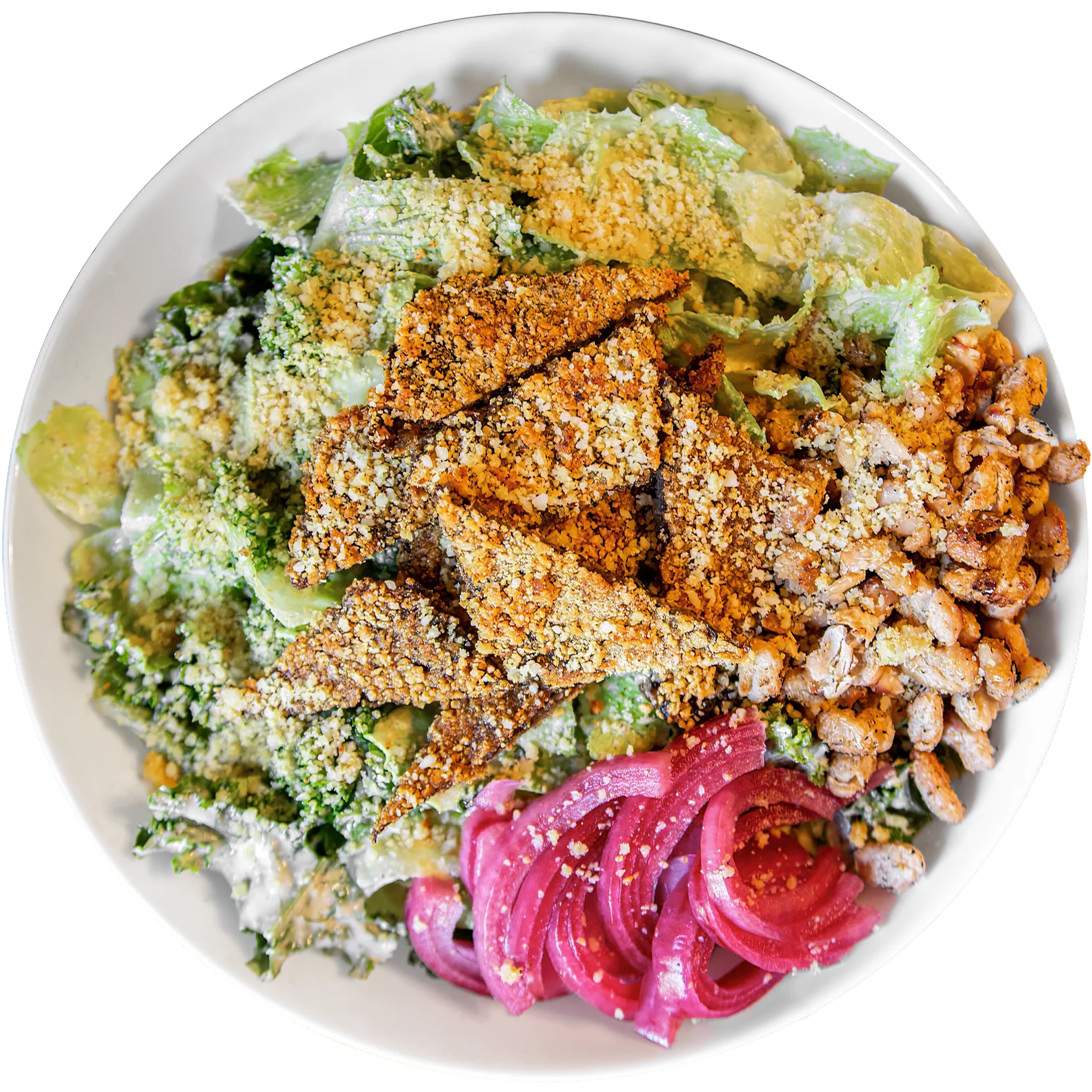 Caesar Salad meal prep in Des Moines, Iowa