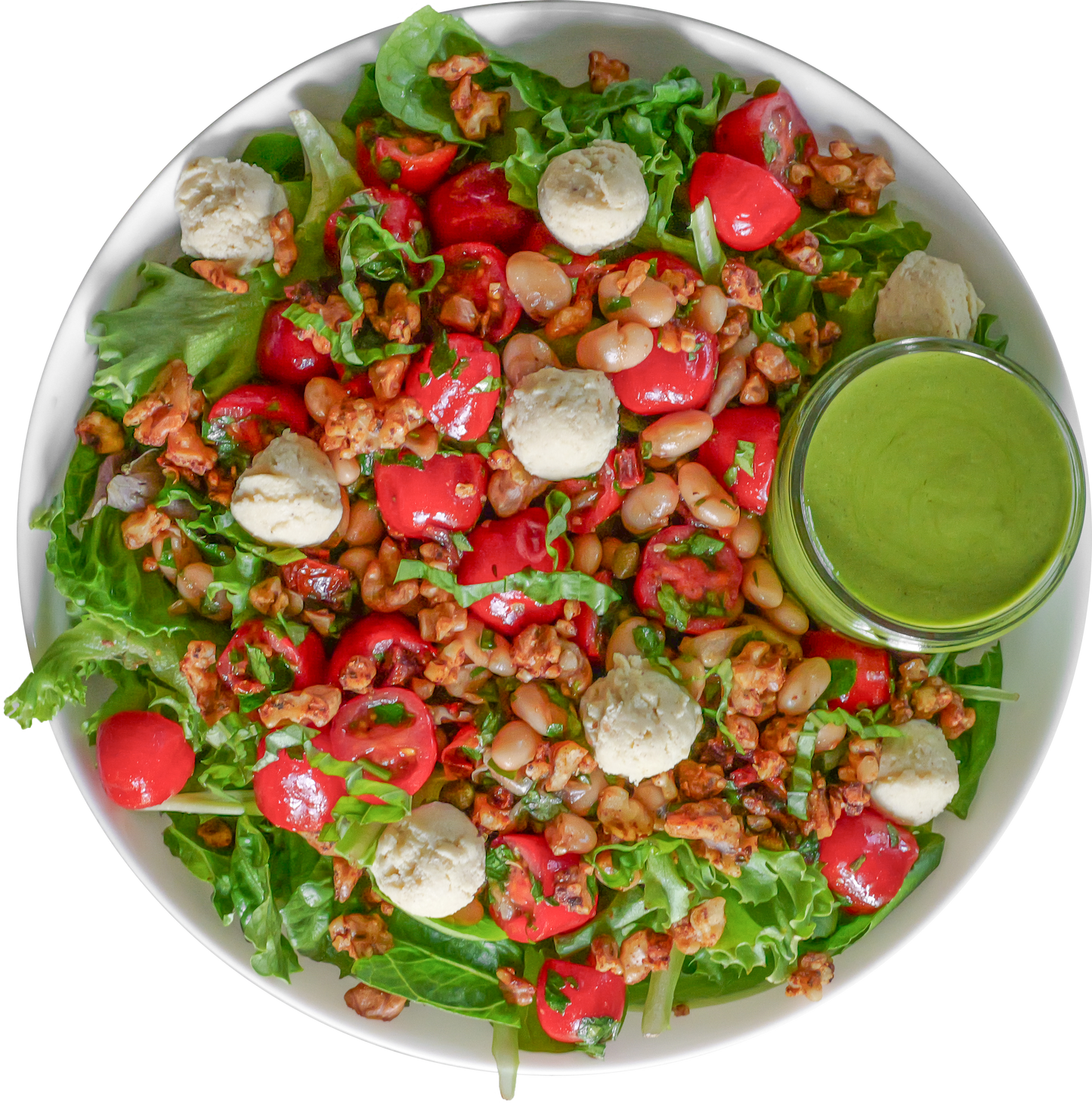 Caprese Salad with Pesto Vinaigrette in Des Moines, Iowa