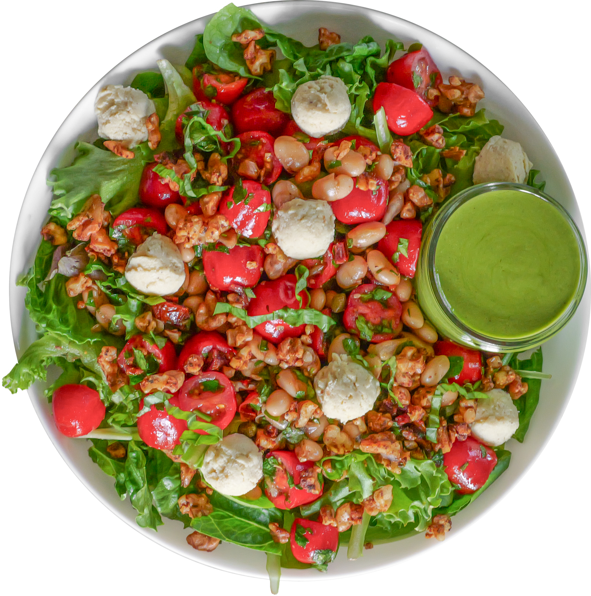 Caprese Salad with Pesto Vinaigrette in Des Moines, Iowa