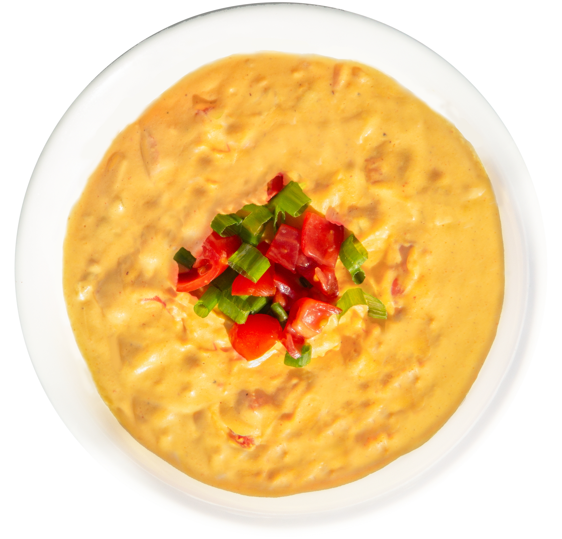 Vegan cashew queso in Des Moines, Iowa