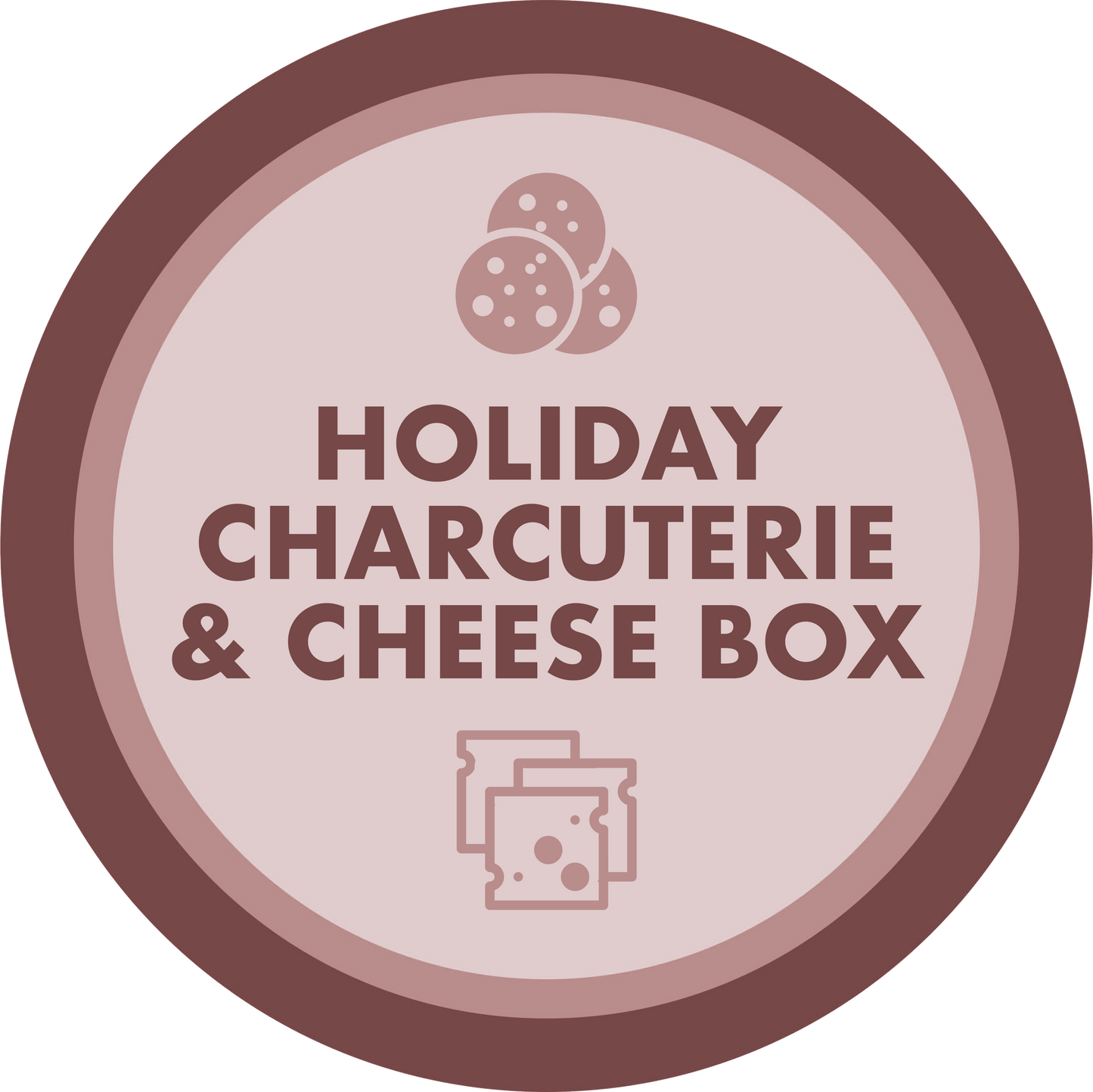 Holiday Charcuterie & Cheese Box