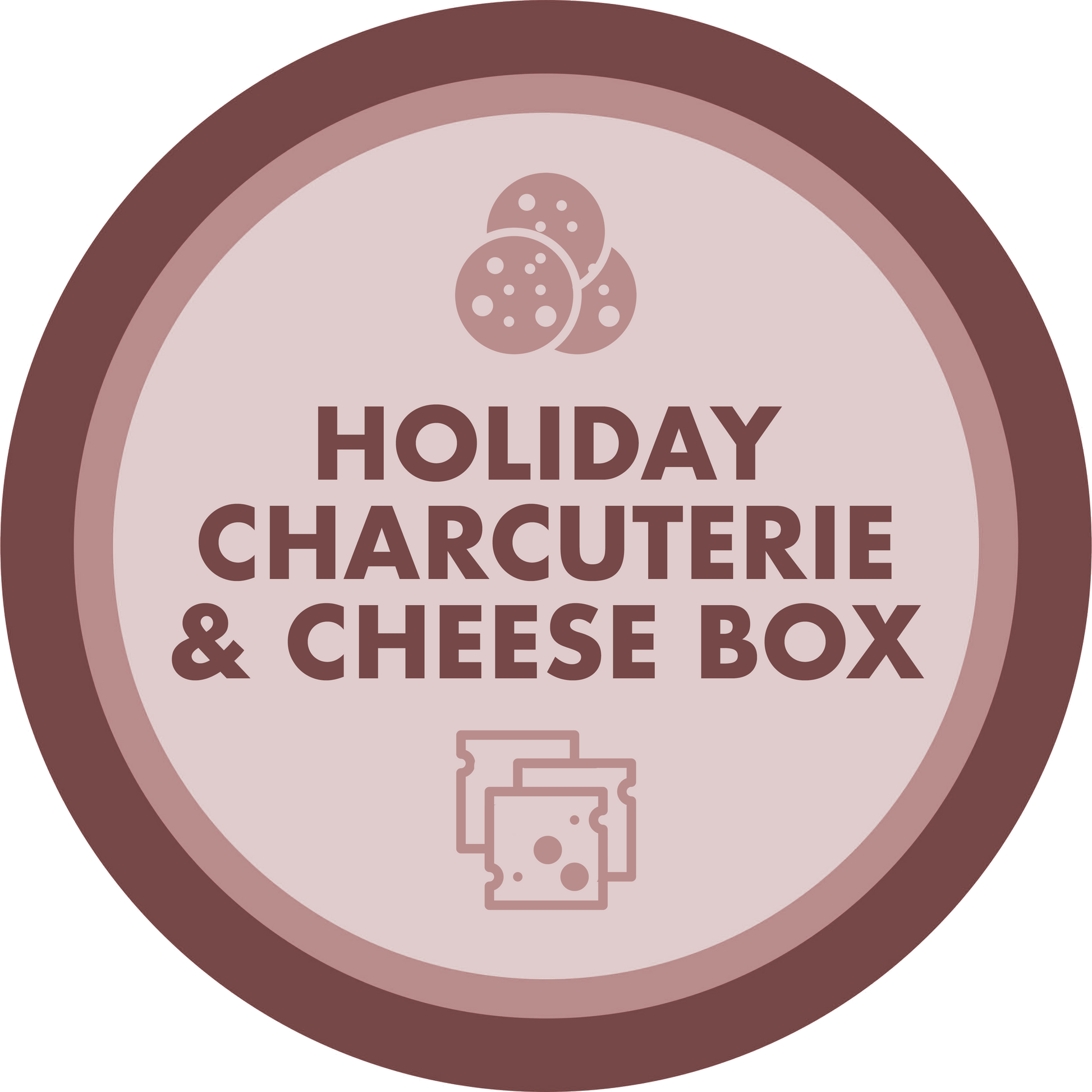 Holiday Charcuterie & Cheese Box
