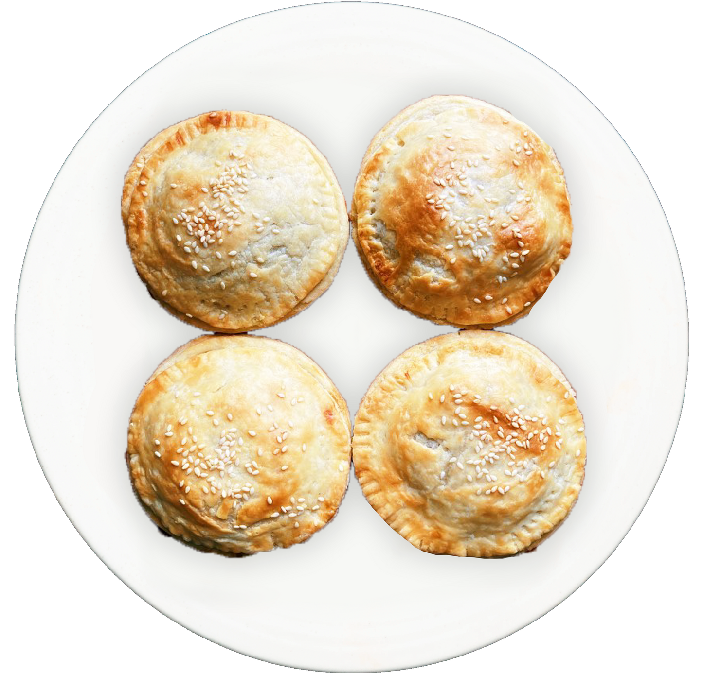 vegan cheeseburger hand pies in Des Moines, Iowa