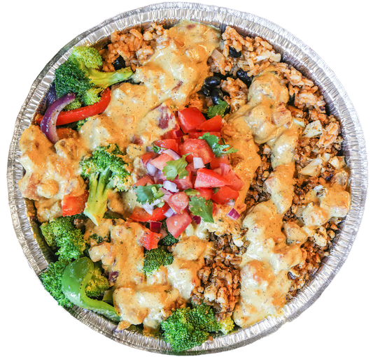 Cheesy Fajita Bowl in Des Moines, Iowa