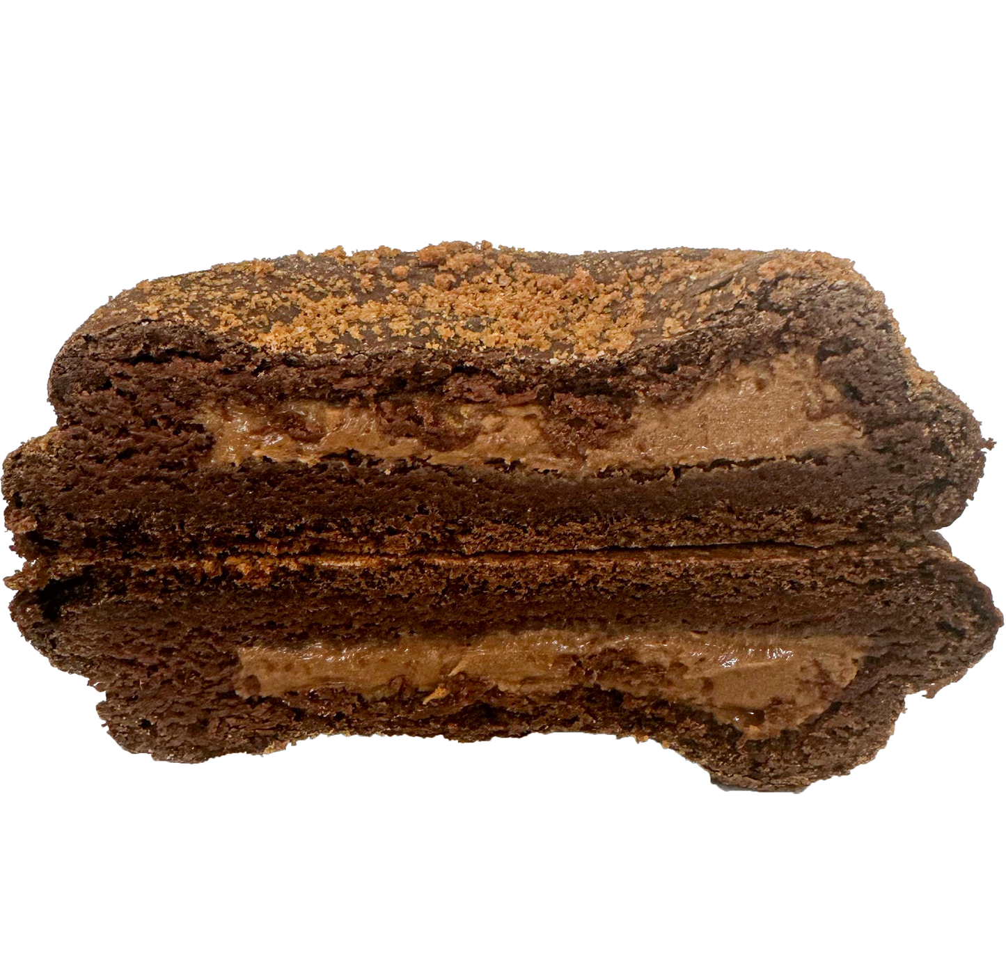 vegan chocolate biscoff cookie in Des Moines, Iowa