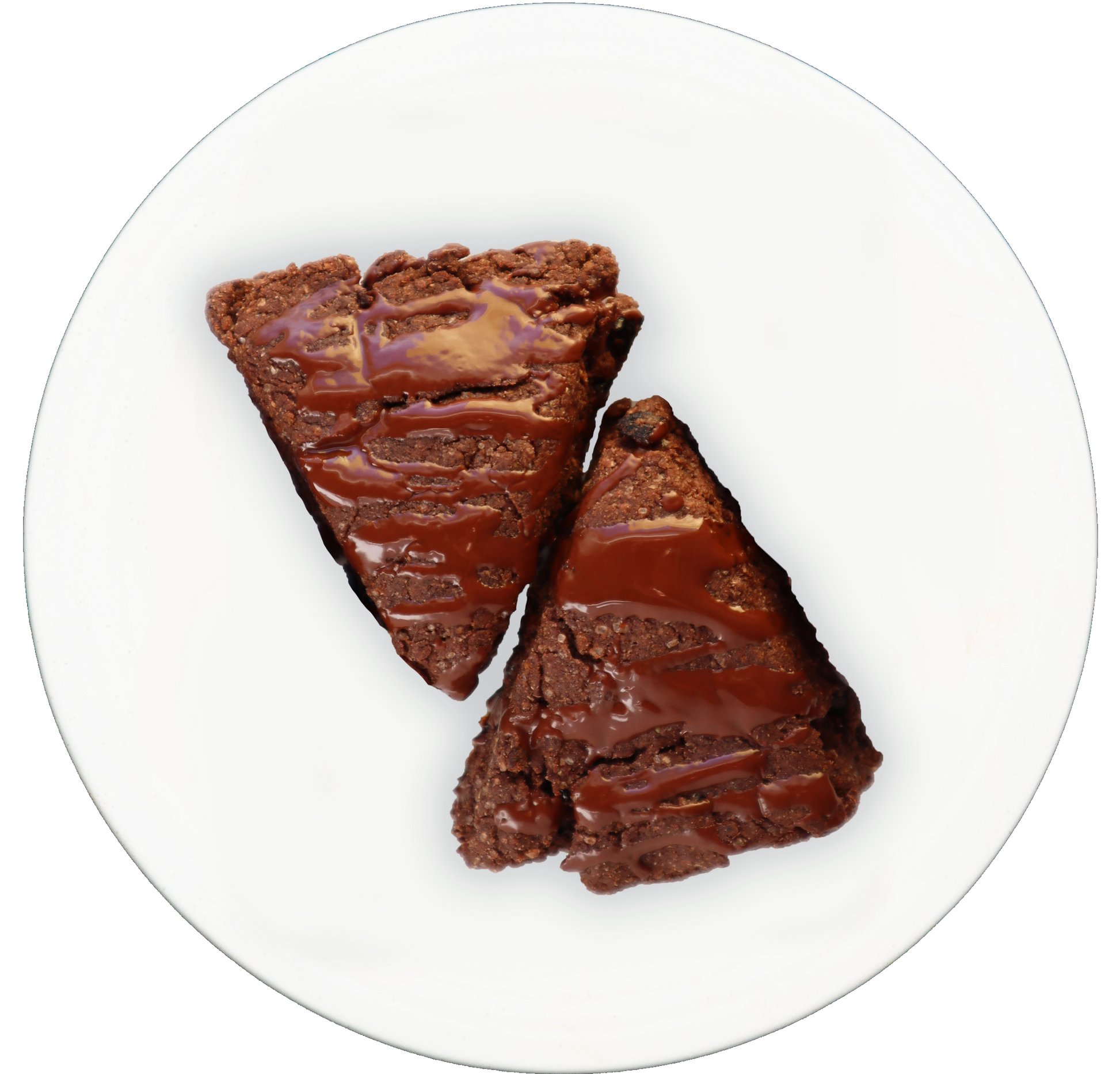 vegan chocolate scones in Des Moines, Iowa