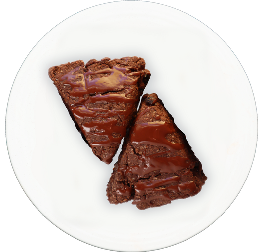 vegan chocolate scones in Des Moines, Iowa