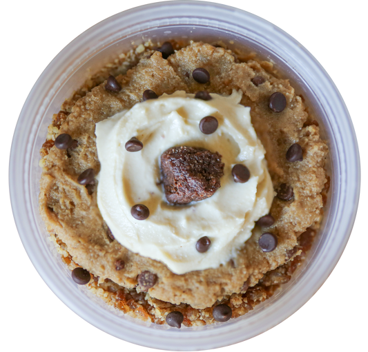 vegan chocolate chip cheesecake cup in Des Moines, Iowa