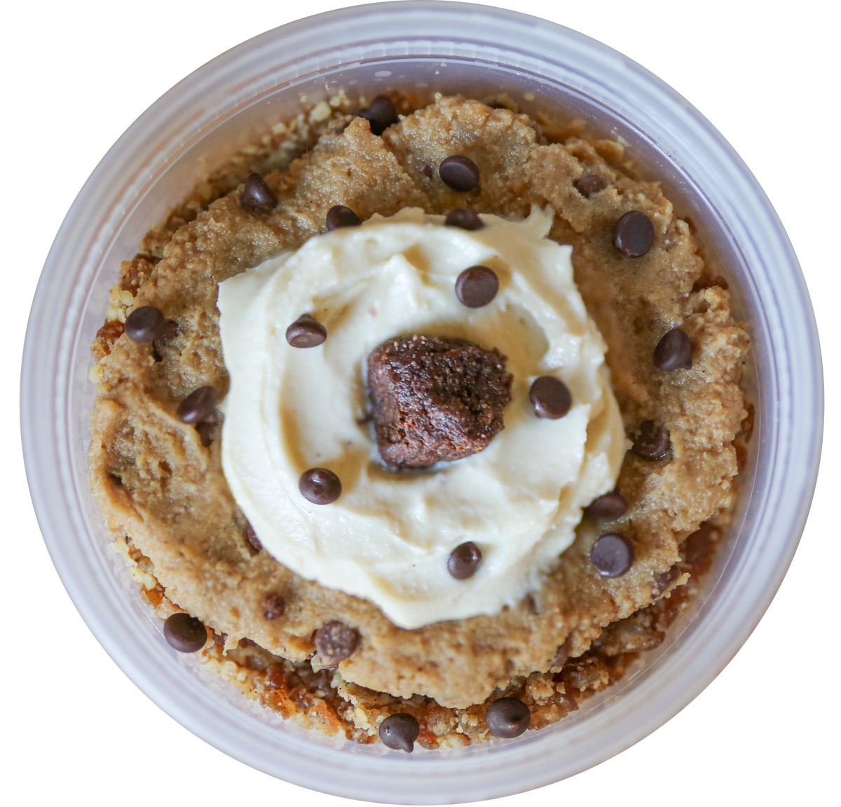 Vegan Chocolate Chip Cookie Dough Cheesecake Cup New World Kitchen