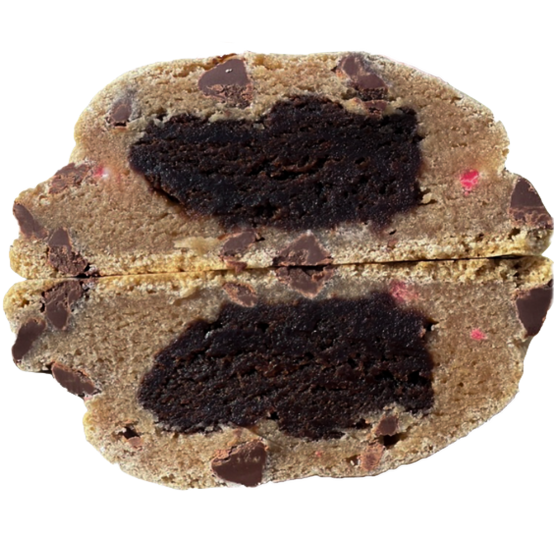 Vegan Chocolate Chip Peppermint Brownie Cookie in Des Moines, Iowa