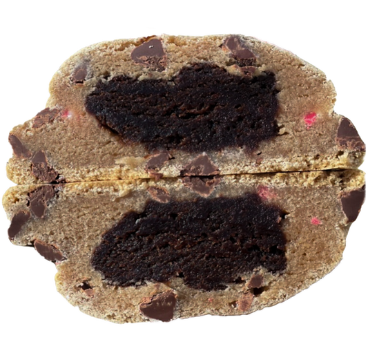 Vegan Chocolate Chip Peppermint Brownie Cookie in Des Moines, Iowa