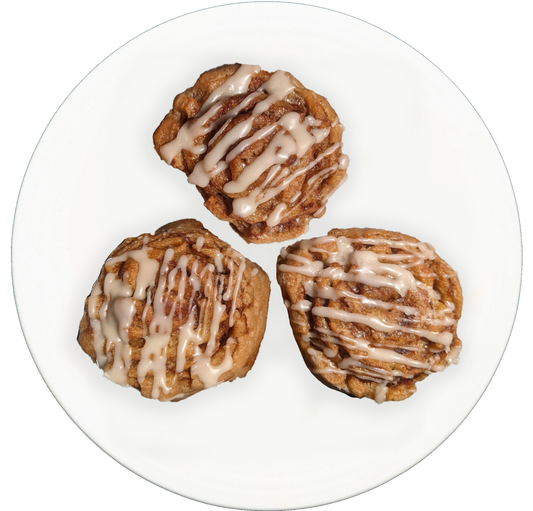 Cinnamon Crowns for pick up in Des Moines, Iowa